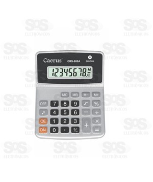 Calculadora 8 Dígitos De Mesa Caerus CRS-808A
