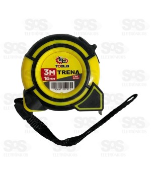 Trena 3Mx16MM Emborrachada Com Trava FBG 3196