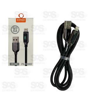 Cabo Turbo 5V Iphone 1 Metro Kaidi KD-100A