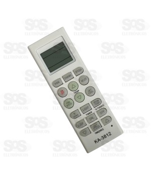 Controle Remoto Para Ar Condicionado LG Kapbom KA-3812