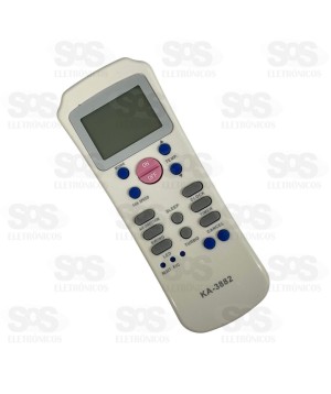 Controle Remoto Para Ar Condicionado Carrier  Kapbom KA-3882