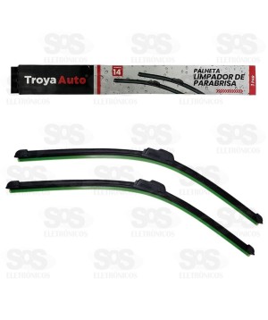 Limpador De Para-Brisa Siliconado 35,5cm TRY-0004