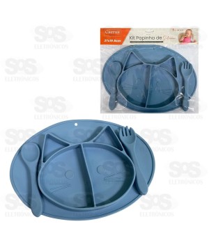 Kit Papinha De Silicone 3 Peças Caerus CRS-2265
