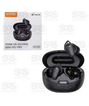 Fone De Ouvido Sem Fio Bluetooth Kaidi KD-7102