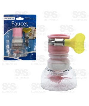 Bico Chuveirinho Arejador Para Torneira Giratório Retrátil HX7366