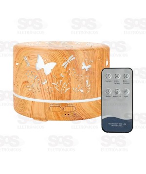 Difusor Umidificador De Ar Com LED e Controle Remoto B-Max BM100