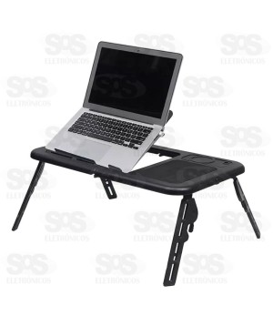 Mesa Dobrável Com Cooler Para Notebook B-Max BMG-47