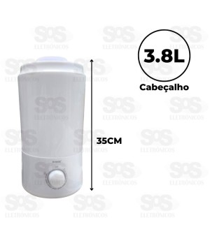 Umidificador De Ar 3.8L Bivolt B-Max BM-U06