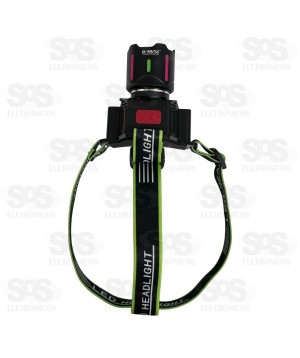 Lanterna de Cabeça Com Sensor B-Max BM-816