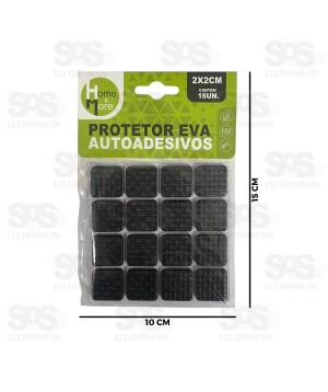 Protetor EVA Autoadesivo 16 Unidades HM-535