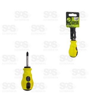 Chave Philips Toco 1,5 Polegadas Ponta Magnetica HM707