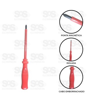 Chave Philips 5 Polegadas Isolada HM-719