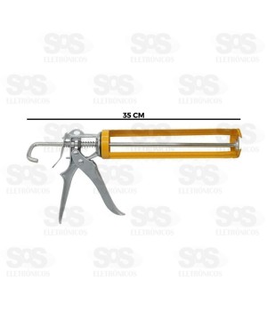 Aplicador De Silicone Pistola 9 Polegadas B-Tek BT-433