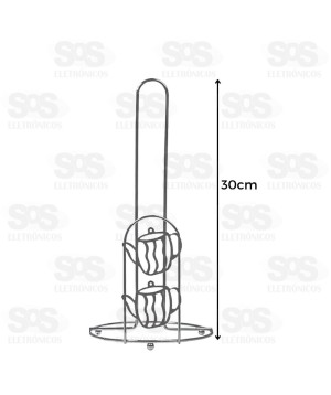 Suporte Papel Toalha Ferro Top Útil TOP0258