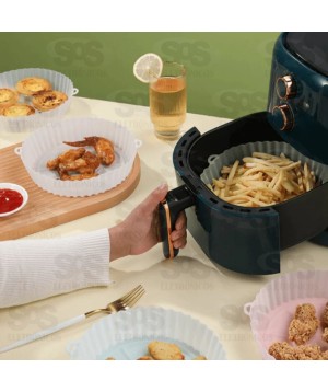 Forma De Silicone Para Air Fryer 19,5x5,5CM TOP1032