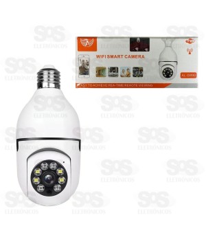 Câmera De Segurança Wi-Fi Inteligente Giratória Altomex AL-D890