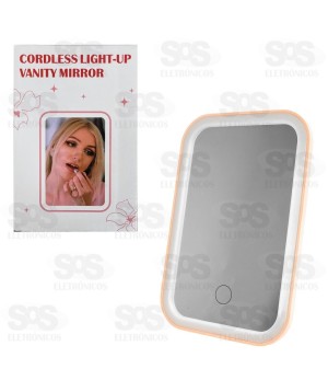 Espelho De Maquiagem Com LED 3 Cores AL-2742