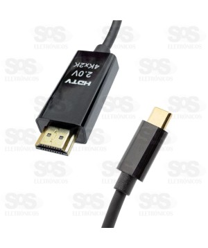 Cabo Adaptador Type C Para HDMI 4K Altomex AL-V019