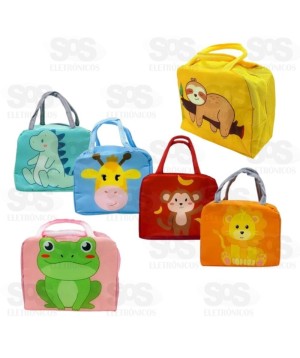 Lancheira Térmica Infantil Estampas Bichinhos Onyx 5293