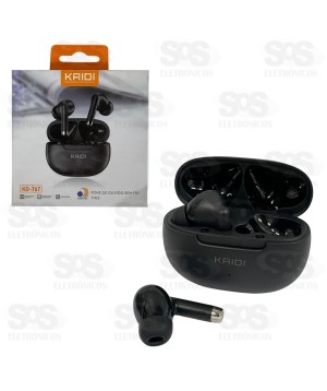 Fone De Ouvido Sem Fio Bluetooth TWS Kaidi KD-767