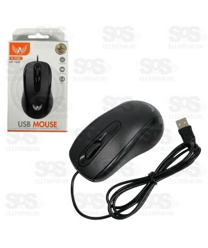 Mouse Óptico Com Fio 1200 DPI Altomex AL-9500