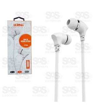 Fone de Ouvido com Microfone Lelong LE-0206