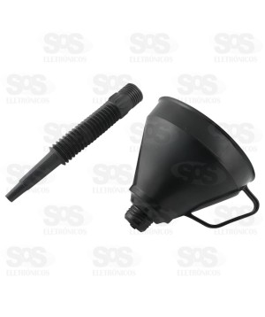 Funil Plástico Bico Flexível Multiuso TRY-0034