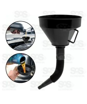 Funil Plástico Bico Flexível Multiuso TRY-0034