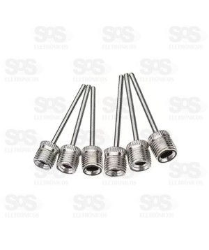 Kit Bicos Para Bola 6 Peças TroyaTools TRY-0044