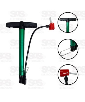 Bomba De Ar Manual Mangueira 30CM TroyaTools TRY-0047