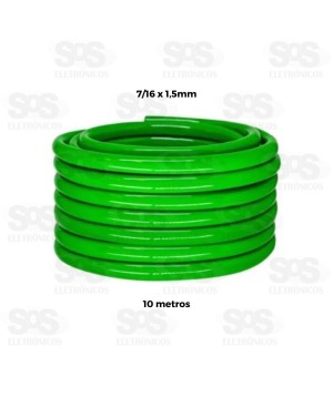 Mangueira Lisa Com Kit 7/16x1,5mm 10 Metros Famastil F90.47