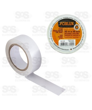 Fita Isolante 10 Metros Branca 10 Unidades Foxlux 10.05