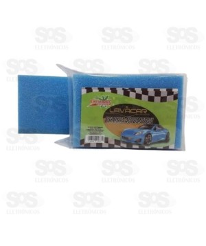 Esponja Macia Para Limpar Carro 15x10CM Esponflora 63