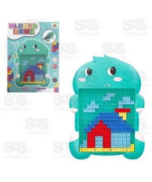 Pluzze Interativo Blocos de Encaixar Toy King TK-AB9059