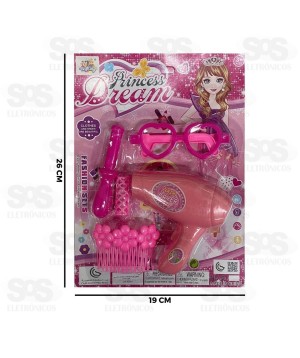 Kit Princess Dream Com 5 Peças Toy King TK-AB0104