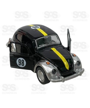 Carrinho De Metal Fusca à Fricção Toy King TK-AB8744