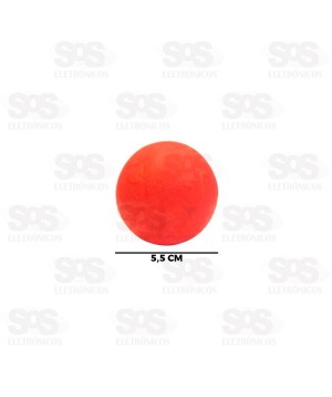 Bolinha Maciça Lisa 5,5CM Para Pet Cores Variadas Pet Toys 2695
