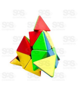 Cubo Magico Pirâmide Profissional 3x3x3 TK-AB4827
