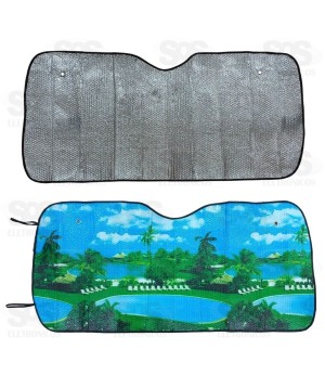 Protetor Solar Para Parabrisa Estampado 140x70cm NAPD70E