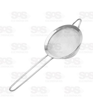 Peneira De Aço Inox 18CM Top Útil TOP0876