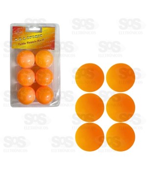Bolinhas de Ping Pong 6 Unidades 20342