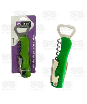 Abridor Multiuso Aço Inox Top Útil TOP0497