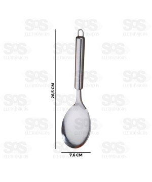 Colher Concha de Aço Inox Top Útil TOP0768