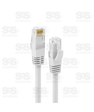 Cabo De Rede CAT6 3 Metros Eletromex EL-8109