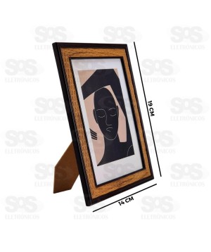 Porta Retrato Plástico 19x14CM 6061