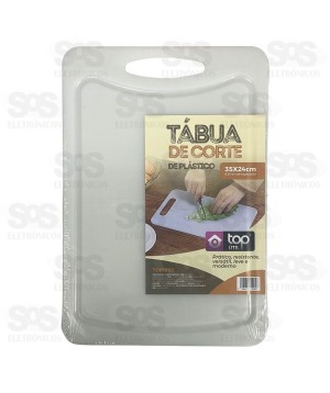 Tábua De Corte Plástico 35x24cm Top Útil TOP1897