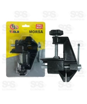 Morsa Para Bancada Ajustável Torno De Mesa Fbg-3037