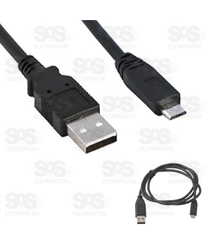 Cabo Micro USB V8 1,5 Metros Com filtro lf-0303