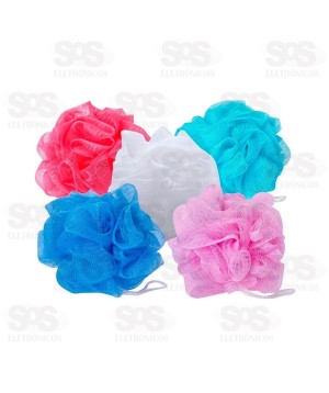 Esponja Macia Para Banho Cores Variadas 20193