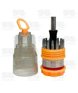 Kit Chaves Intercambiáveis 16 Peças 20107